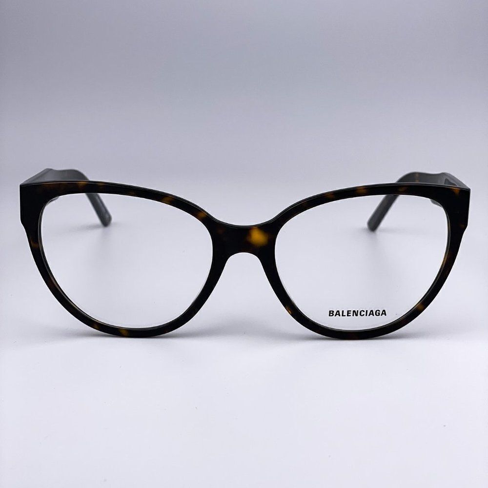 SALE! NEW Balenciaga Everyday BB0064O 002 Havana Gold Cat Eye Women Eyeglasses